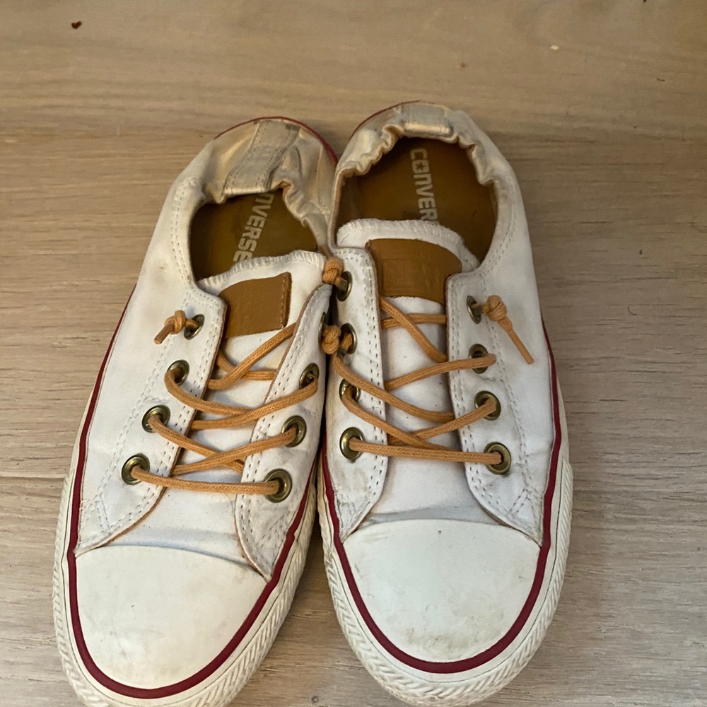 White Converse Sneakers
